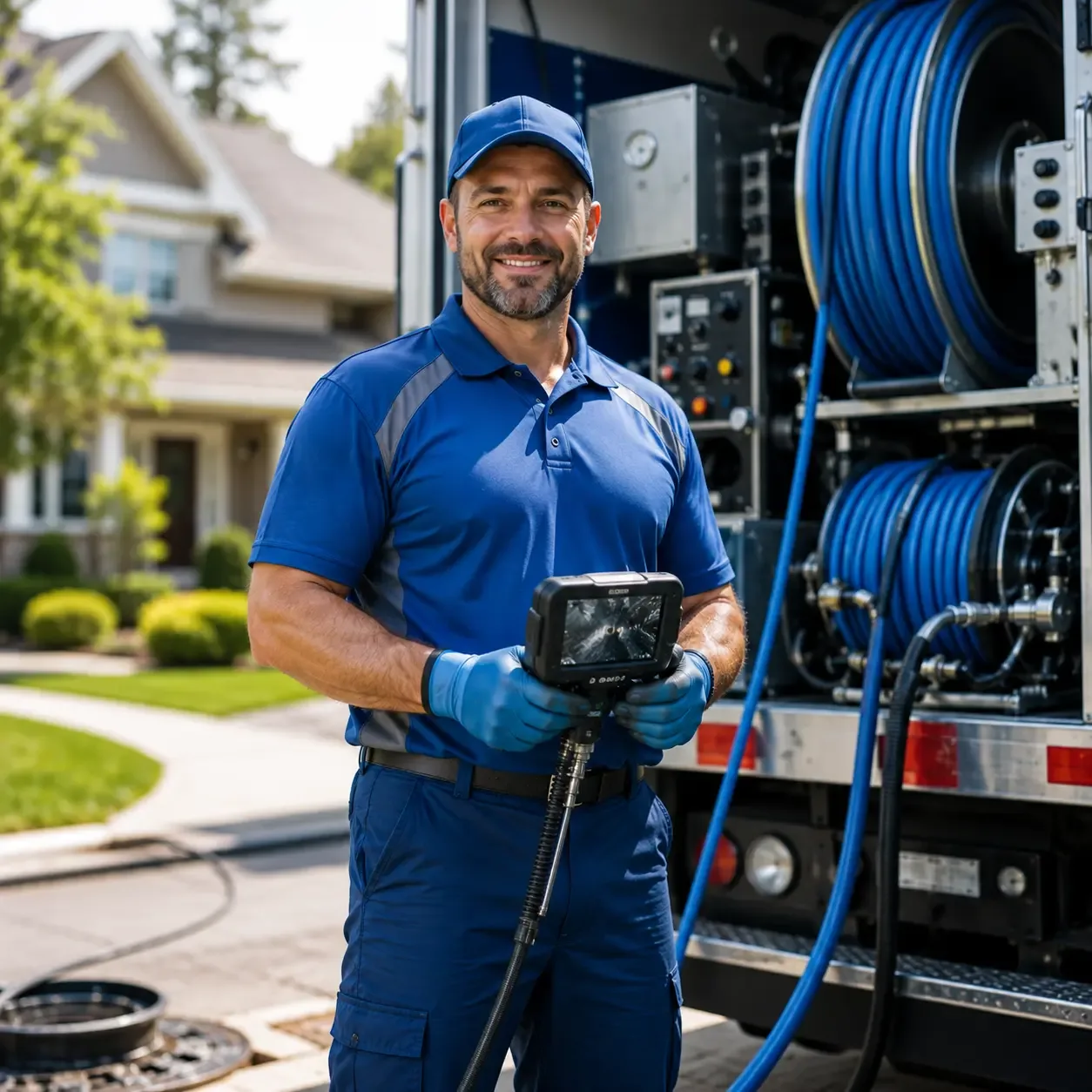 Local outdoor drain cleaning specialists in Hollandale, MN